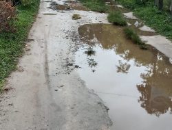 Warga Pekon Way Jambu Keluhkan Jalan Tak Kunjung Bagus