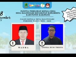 Tuntas Pengundian Ketua Panitia Pilkades Balongsari Bersyukur