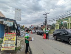 PAC GP Ansor Jati Agung Bergerak Galang Donasi Sumatera