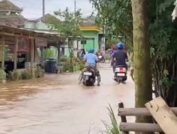 Puluhan Rumah Warga Natar Terendam Banjir