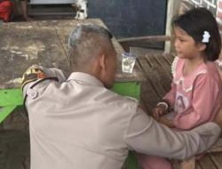 Polisi Amankan Bocah Perempuan yang Ditemukan di Kota Agung Timur