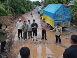 Gubernur Kaltim Desak Perbaikan Jalan Muara Lawa