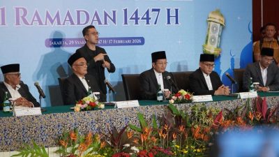 Hilal Belum Terlihat, Pemerintah: 1 Ramadhan Jatuh 19 Februari 2026