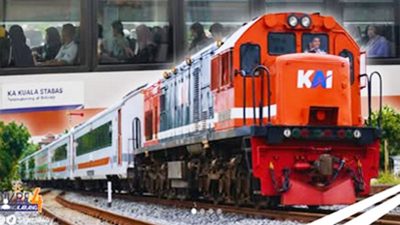 Arus Mudik Pengguna Kereta Api Tanjungkarang Puncaknya 18 Maret