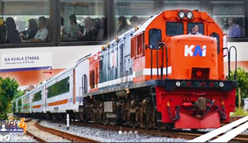 Foto: IG sigerailway KAI Divre IV Tanjungkarang (tangkapan layar)
