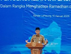 Lampung Kendalikan Inflasi Jelang Ramadan dan Idulfitri 1447 H