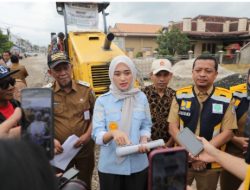 Wagub Lampung Tinjau Perbaikan Jalan Pringsewu–Pardasuka