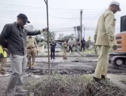 Pemprov Lampung Percepat Perbaikan Jalan di Metro