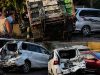 Tabrakan Beruntun Terjadi di Pesawaran