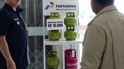 Koperasi Desa Jual Gas 3 Kg Rp16 Ribu