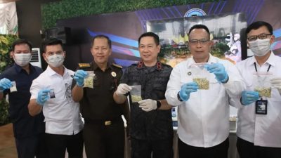 BNNP Lampung Musnahkan 1.320 Butir Ekstasi
